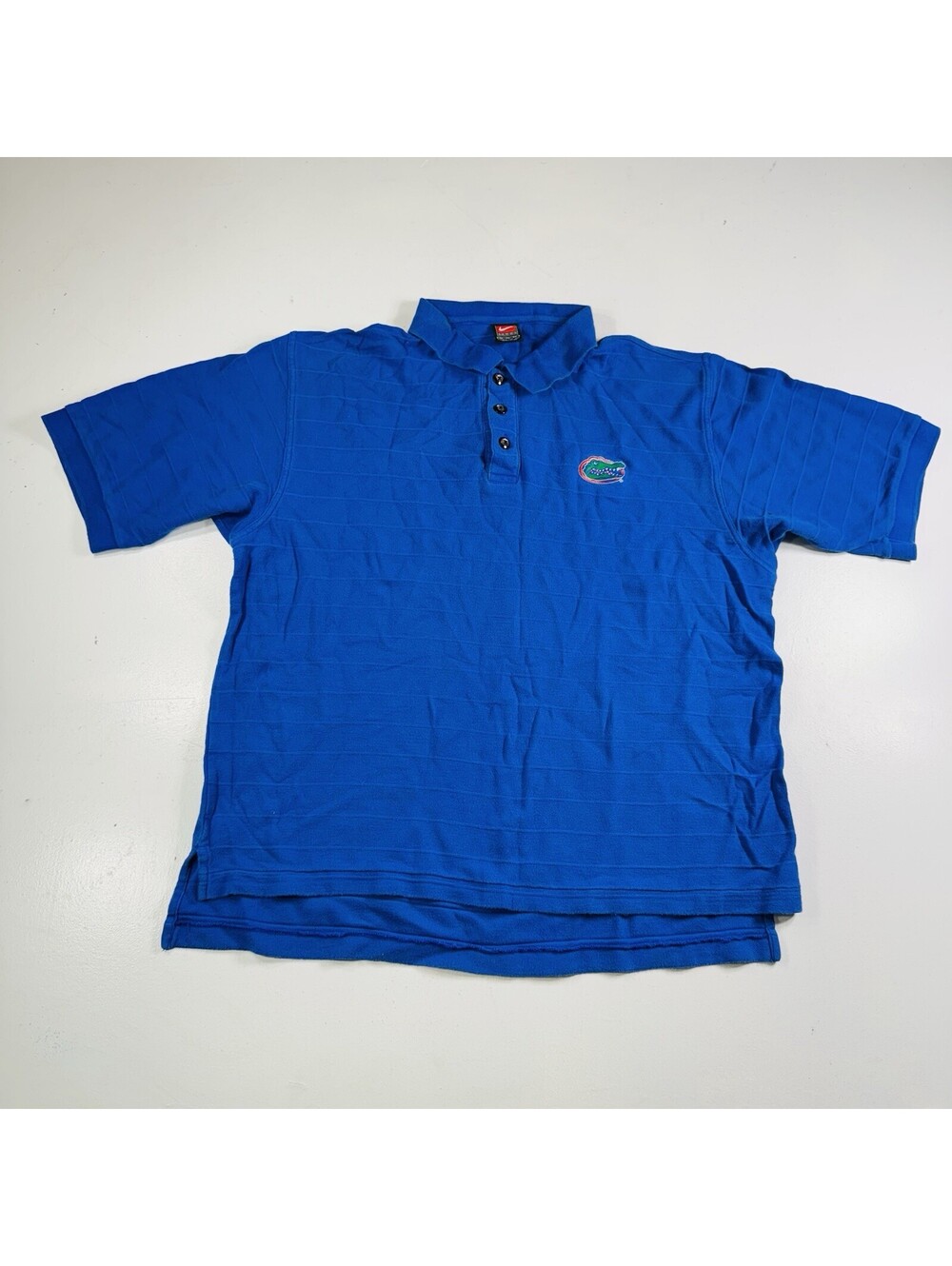Nike Florida Gators Vintage Polo Shirt Orange Blue Men’s Size XL